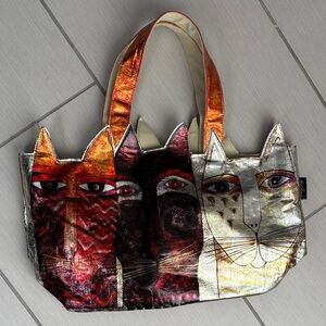 Laurel Burch Cat Tote Bag